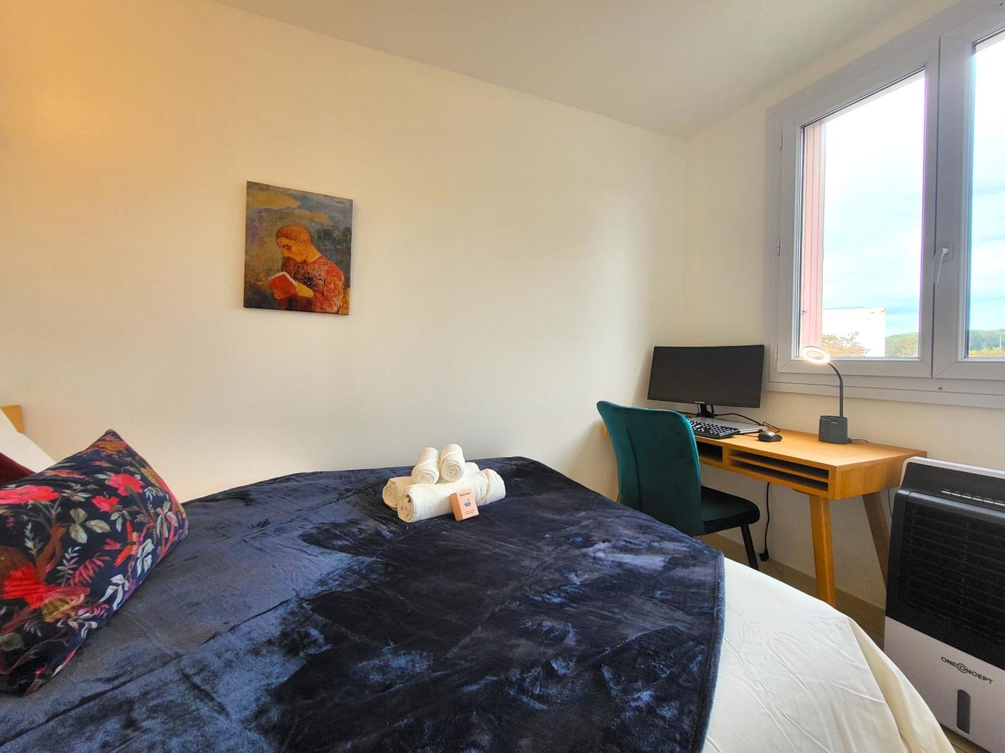 Le Prasino - Paisible Appartement Proche Rer - Bail Mobilite Massy  Extérieur photo